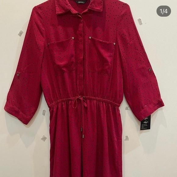 Lined chiffon dress - Picture 7 of 7